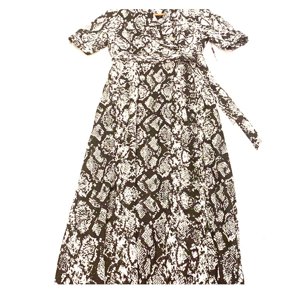 New Calvin Klein - Marjo Wrap Maxi Dress - Size 2